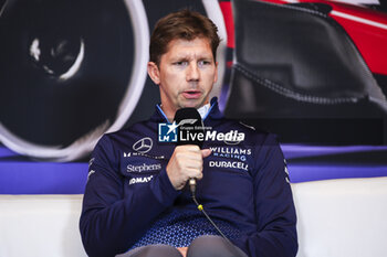 2024-06-07 - VOWLES James, Team Principal of Williams Racing, portrait during the Formula 1 AWS Grand Prix du Canada 2024, 9th round of the 2024 Formula One World Championship from June 07 to 09, 2024 on the Circuit Gilles Villeneuve, in Montréal, Canada - F1 - CANADIAN GRAND PRIX 2024 - FORMULA 1 - MOTORS