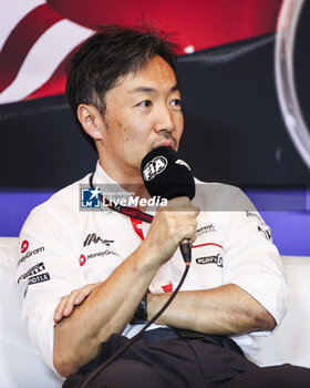 2024-06-07 - KOMATSU Ayao (jpn), Team Principal of Haas F1 team, portrait during the Formula 1 AWS Grand Prix du Canada 2024, 9th round of the 2024 Formula One World Championship from June 07 to 09, 2024 on the Circuit Gilles Villeneuve, in Montréal, Canada - F1 - CANADIAN GRAND PRIX 2024 - FORMULA 1 - MOTORS