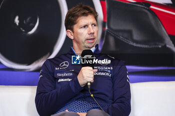 2024-06-07 - VOWLES James, Team Principal of Williams Racing, portrait during the Formula 1 AWS Grand Prix du Canada 2024, 9th round of the 2024 Formula One World Championship from June 07 to 09, 2024 on the Circuit Gilles Villeneuve, in Montréal, Canada - F1 - CANADIAN GRAND PRIX 2024 - FORMULA 1 - MOTORS