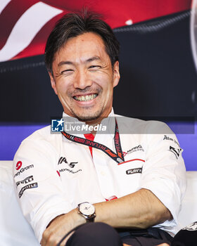 2024-06-07 - KOMATSU Ayao (jpn), Team Principal of Haas F1 team, portrait during the Formula 1 AWS Grand Prix du Canada 2024, 9th round of the 2024 Formula One World Championship from June 07 to 09, 2024 on the Circuit Gilles Villeneuve, in Montréal, Canada - F1 - CANADIAN GRAND PRIX 2024 - FORMULA 1 - MOTORS