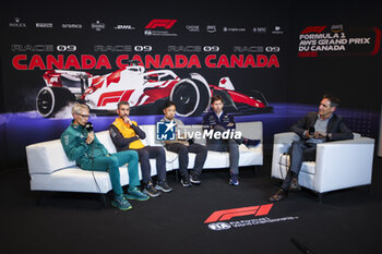 2024-06-07 - Team principals press conference during the Formula 1 AWS Grand Prix du Canada 2024, 9th round of the 2024 Formula One World Championship from June 07 to 09, 2024 on the Circuit Gilles Villeneuve, in Montréal, Canada - F1 - CANADIAN GRAND PRIX 2024 - FORMULA 1 - MOTORS