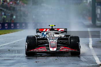 2024-06-07 - 27 HULKENBERG Nico (ger), Haas F1 Team VF-24 Ferrari, action during the Formula 1 AWS Grand Prix du Canada 2024, 9th round of the 2024 Formula One World Championship from June 07 to 09, 2024 on the Circuit Gilles Villeneuve, in Montréal, Canada - F1 - CANADIAN GRAND PRIX 2024 - FORMULA 1 - MOTORS