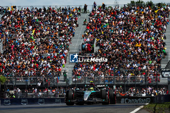 2024-06-07 - 44 HAMILTON Lewis (gbr), Mercedes AMG F1 Team W15, action during the Formula 1 AWS Grand Prix du Canada 2024, 9th round of the 2024 Formula One World Championship from June 07 to 09, 2024 on the Circuit Gilles Villeneuve, in Montréal, Canada - F1 - CANADIAN GRAND PRIX 2024 - FORMULA 1 - MOTORS