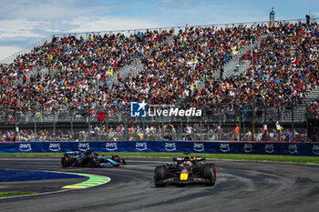 2024-06-07 - 01 VERSTAPPEN Max (nld), Red Bull Racing RB20, action during the Formula 1 AWS Grand Prix du Canada 2024, 9th round of the 2024 Formula One World Championship from June 07 to 09, 2024 on the Circuit Gilles Villeneuve, in Montréal, Canada - F1 - CANADIAN GRAND PRIX 2024 - FORMULA 1 - MOTORS