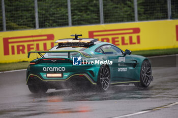 2024-06-07 - Aston Martin safety car, during the Formula 1 AWS Grand Prix du Canada 2024, 9th round of the 2024 Formula One World Championship from June 07 to 09, 2024 on the Circuit Gilles Villeneuve, in Montréal, Canada - F1 - CANADIAN GRAND PRIX 2024 - FORMULA 1 - MOTORS