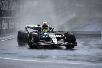 2024-06-07 - 44 HAMILTON Lewis (gbr), Mercedes AMG F1 Team W15, action during the Formula 1 AWS Grand Prix du Canada 2024, 9th round of the 2024 Formula One World Championship from June 07 to 09, 2024 on the Circuit Gilles Villeneuve, in Montréal, Canada - F1 - CANADIAN GRAND PRIX 2024 - FORMULA 1 - MOTORS