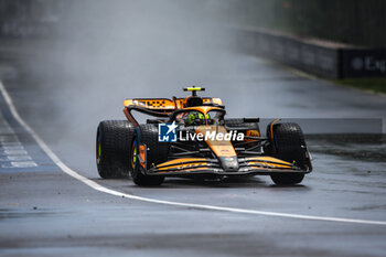 2024-06-07 - 04 NORRIS Lando (gbr), McLaren F1 Team MCL38, action during the Formula 1 AWS Grand Prix du Canada 2024, 9th round of the 2024 Formula One World Championship from June 07 to 09, 2024 on the Circuit Gilles Villeneuve, in Montréal, Canada - F1 - CANADIAN GRAND PRIX 2024 - FORMULA 1 - MOTORS