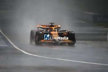 2024-06-07 - 81 PIASTRI Oscar (aus), McLaren F1 Team MCL38, action during the Formula 1 AWS Grand Prix du Canada 2024, 9th round of the 2024 Formula One World Championship from June 07 to 09, 2024 on the Circuit Gilles Villeneuve, in Montréal, Canada - F1 - CANADIAN GRAND PRIX 2024 - FORMULA 1 - MOTORS