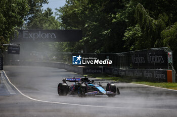 2024-06-07 - 10 GASLY Pierre (fra), Alpine F1 Team A524, action during the Formula 1 AWS Grand Prix du Canada 2024, 9th round of the 2024 Formula One World Championship from June 07 to 09, 2024 on the Circuit Gilles Villeneuve, in Montréal, Canada - F1 - CANADIAN GRAND PRIX 2024 - FORMULA 1 - MOTORS