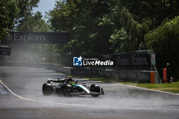 2024-06-07 - 44 HAMILTON Lewis (gbr), Mercedes AMG F1 Team W15, action during the Formula 1 AWS Grand Prix du Canada 2024, 9th round of the 2024 Formula One World Championship from June 07 to 09, 2024 on the Circuit Gilles Villeneuve, in Montréal, Canada - F1 - CANADIAN GRAND PRIX 2024 - FORMULA 1 - MOTORS