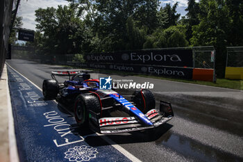 2024-06-07 - 03 RICCIARDO Daniel (aus), Visa Cash App RB F1 Team VCARB 01, action during the Formula 1 AWS Grand Prix du Canada 2024, 9th round of the 2024 Formula One World Championship from June 07 to 09, 2024 on the Circuit Gilles Villeneuve, in Montréal, Canada - F1 - CANADIAN GRAND PRIX 2024 - FORMULA 1 - MOTORS