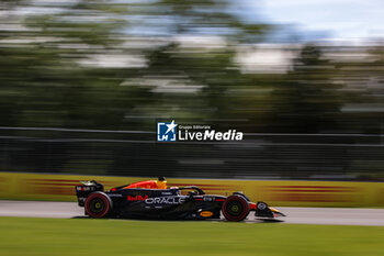 2024-06-07 - 01 VERSTAPPEN Max (nld), Red Bull Racing RB20, action during the Formula 1 AWS Grand Prix du Canada 2024, 9th round of the 2024 Formula One World Championship from June 07 to 09, 2024 on the Circuit Gilles Villeneuve, in Montréal, Canada - F1 - CANADIAN GRAND PRIX 2024 - FORMULA 1 - MOTORS