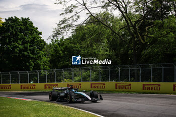 2024-06-07 - 63 RUSSELL George (gbr), Mercedes AMG F1 Team W15, action during the Formula 1 AWS Grand Prix du Canada 2024, 9th round of the 2024 Formula One World Championship from June 07 to 09, 2024 on the Circuit Gilles Villeneuve, in Montréal, Canada - F1 - CANADIAN GRAND PRIX 2024 - FORMULA 1 - MOTORS