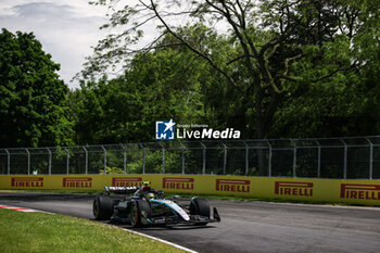 2024-06-07 - 44 HAMILTON Lewis (gbr), Mercedes AMG F1 Team W15, action during the Formula 1 AWS Grand Prix du Canada 2024, 9th round of the 2024 Formula One World Championship from June 07 to 09, 2024 on the Circuit Gilles Villeneuve, in Montréal, Canada - F1 - CANADIAN GRAND PRIX 2024 - FORMULA 1 - MOTORS