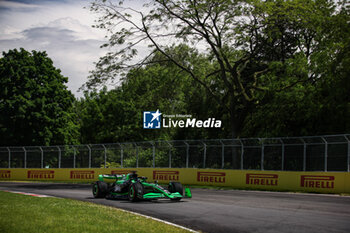 2024-06-07 - 77 BOTTAS Valtteri (fin), Stake F1 Team Kick Sauber C44, action during the Formula 1 AWS Grand Prix du Canada 2024, 9th round of the 2024 Formula One World Championship from June 07 to 09, 2024 on the Circuit Gilles Villeneuve, in Montréal, Canada - F1 - CANADIAN GRAND PRIX 2024 - FORMULA 1 - MOTORS