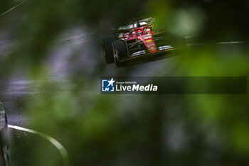 2024-06-07 - 16 LECLERC Charles (mco), Scuderia Ferrari SF-24, action during the Formula 1 AWS Grand Prix du Canada 2024, 9th round of the 2024 Formula One World Championship from June 07 to 09, 2024 on the Circuit Gilles Villeneuve, in Montréal, Canada - F1 - CANADIAN GRAND PRIX 2024 - FORMULA 1 - MOTORS