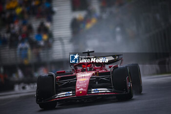 2024-06-07 - 16 LECLERC Charles (mco), Scuderia Ferrari SF-24, action during the Formula 1 AWS Grand Prix du Canada 2024, 9th round of the 2024 Formula One World Championship from June 07 to 09, 2024 on the Circuit Gilles Villeneuve, in Montréal, Canada - F1 - CANADIAN GRAND PRIX 2024 - FORMULA 1 - MOTORS