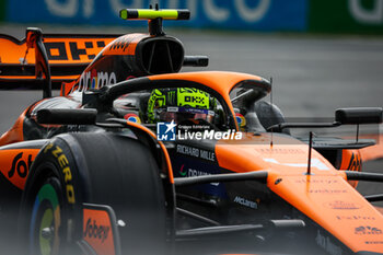 2024-06-07 - 04 NORRIS Lando (gbr), McLaren F1 Team MCL38, action during the Formula 1 AWS Grand Prix du Canada 2024, 9th round of the 2024 Formula One World Championship from June 07 to 09, 2024 on the Circuit Gilles Villeneuve, in Montréal, Canada - F1 - CANADIAN GRAND PRIX 2024 - FORMULA 1 - MOTORS