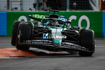 2024-06-07 - 18 STROLL Lance (can), Aston Martin F1 Team AMR24, action during the Formula 1 AWS Grand Prix du Canada 2024, 9th round of the 2024 Formula One World Championship from June 07 to 09, 2024 on the Circuit Gilles Villeneuve, in Montréal, Canada - F1 - CANADIAN GRAND PRIX 2024 - FORMULA 1 - MOTORS