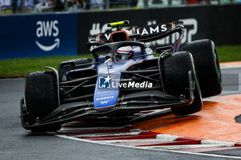 2024-06-07 - 02 SARGEANT Logan (usa), Williams Racing FW46, action during the Formula 1 AWS Grand Prix du Canada 2024, 9th round of the 2024 Formula One World Championship from June 07 to 09, 2024 on the Circuit Gilles Villeneuve, in Montréal, Canada - F1 - CANADIAN GRAND PRIX 2024 - FORMULA 1 - MOTORS