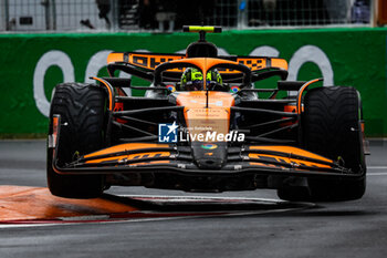 2024-06-07 - 04 NORRIS Lando (gbr), McLaren F1 Team MCL38, action during the Formula 1 AWS Grand Prix du Canada 2024, 9th round of the 2024 Formula One World Championship from June 07 to 09, 2024 on the Circuit Gilles Villeneuve, in Montréal, Canada - F1 - CANADIAN GRAND PRIX 2024 - FORMULA 1 - MOTORS