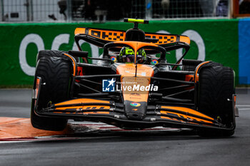 2024-06-07 - 04 NORRIS Lando (gbr), McLaren F1 Team MCL38, action during the Formula 1 AWS Grand Prix du Canada 2024, 9th round of the 2024 Formula One World Championship from June 07 to 09, 2024 on the Circuit Gilles Villeneuve, in Montréal, Canada - F1 - CANADIAN GRAND PRIX 2024 - FORMULA 1 - MOTORS