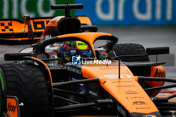 2024-06-07 - 81 PIASTRI Oscar (aus), McLaren F1 Team MCL38, action during the Formula 1 AWS Grand Prix du Canada 2024, 9th round of the 2024 Formula One World Championship from June 07 to 09, 2024 on the Circuit Gilles Villeneuve, in Montréal, Canada - F1 - CANADIAN GRAND PRIX 2024 - FORMULA 1 - MOTORS