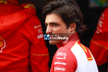 2024-06-07 - SAINZ Carlos (spa), Scuderia Ferrari SF-24, portrait during the Formula 1 AWS Grand Prix du Canada 2024, 9th round of the 2024 Formula One World Championship from June 07 to 09, 2024 on the Circuit Gilles Villeneuve, in Montréal, Canada - F1 - CANADIAN GRAND PRIX 2024 - FORMULA 1 - MOTORS