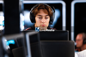 2024-06-07 - RUSSELL George (gbr), Mercedes AMG F1 Team W15, portrait during the Formula 1 AWS Grand Prix du Canada 2024, 9th round of the 2024 Formula One World Championship from June 07 to 09, 2024 on the Circuit Gilles Villeneuve, in Montréal, Canada - F1 - CANADIAN GRAND PRIX 2024 - FORMULA 1 - MOTORS