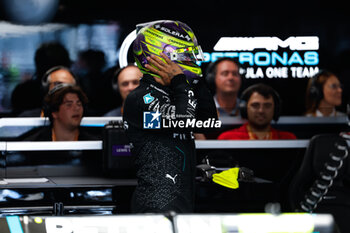 2024-06-07 - HAMILTON Lewis (gbr), Mercedes AMG F1 Team W15, portrait during the Formula 1 AWS Grand Prix du Canada 2024, 9th round of the 2024 Formula One World Championship from June 07 to 09, 2024 on the Circuit Gilles Villeneuve, in Montréal, Canada - F1 - CANADIAN GRAND PRIX 2024 - FORMULA 1 - MOTORS