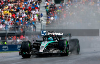 2024-06-07 - 63 RUSSELL George (gbr), Mercedes AMG F1 Team W15, action during the Formula 1 AWS Grand Prix du Canada 2024, 9th round of the 2024 Formula One World Championship from June 07 to 09, 2024 on the Circuit Gilles Villeneuve, in Montréal, Canada - F1 - CANADIAN GRAND PRIX 2024 - FORMULA 1 - MOTORS