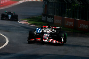 2024-06-07 - 20 MAGNUSSEN Kevin (den), Haas F1 Team VF-24 Ferrari, action during the Formula 1 AWS Grand Prix du Canada 2024, 9th round of the 2024 Formula One World Championship from June 07 to 09, 2024 on the Circuit Gilles Villeneuve, in Montréal, Canada - F1 - CANADIAN GRAND PRIX 2024 - FORMULA 1 - MOTORS