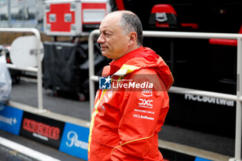 2024-06-07 - VASSEUR Frédéric (fra), Team Principal & General Manager of the Scuderia Ferrari, portrait during the Formula 1 AWS Grand Prix du Canada 2024, 9th round of the 2024 Formula One World Championship from June 07 to 09, 2024 on the Circuit Gilles Villeneuve, in Montréal, Canada - F1 - CANADIAN GRAND PRIX 2024 - FORMULA 1 - MOTORS