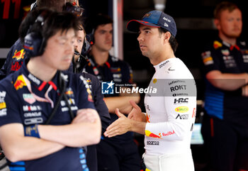 2024-06-07 - PEREZ Sergio (mex), Red Bull Racing RB20, portrait during the Formula 1 AWS Grand Prix du Canada 2024, 9th round of the 2024 Formula One World Championship from June 07 to 09, 2024 on the Circuit Gilles Villeneuve, in Montréal, Canada - F1 - CANADIAN GRAND PRIX 2024 - FORMULA 1 - MOTORS