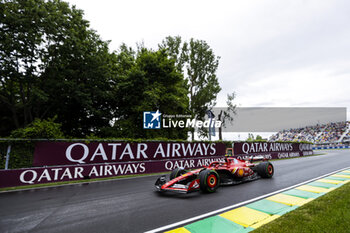 2024-06-07 - 55 SAINZ Carlos (spa), Scuderia Ferrari SF-24, action during the Formula 1 AWS Grand Prix du Canada 2024, 9th round of the 2024 Formula One World Championship from June 07 to 09, 2024 on the Circuit Gilles Villeneuve, in Montréal, Canada - F1 - CANADIAN GRAND PRIX 2024 - FORMULA 1 - MOTORS