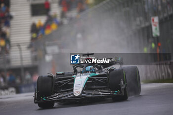 2024-06-07 - 63 RUSSELL George (gbr), Mercedes AMG F1 Team W15, action during the Formula 1 AWS Grand Prix du Canada 2024, 9th round of the 2024 Formula One World Championship from June 07 to 09, 2024 on the Circuit Gilles Villeneuve, in Montréal, Canada - F1 - CANADIAN GRAND PRIX 2024 - FORMULA 1 - MOTORS