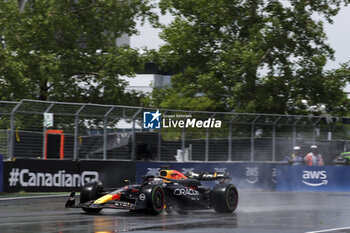 2024-06-07 - 01 VERSTAPPEN Max (nld), Red Bull Racing RB20, action during the Formula 1 AWS Grand Prix du Canada 2024, 9th round of the 2024 Formula One World Championship from June 07 to 09, 2024 on the Circuit Gilles Villeneuve, in Montréal, Canada - F1 - CANADIAN GRAND PRIX 2024 - FORMULA 1 - MOTORS