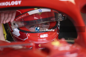 2024-06-07 - LECLERC Charles (mco), Scuderia Ferrari SF-24, portrait during the Formula 1 AWS Grand Prix du Canada 2024, 9th round of the 2024 Formula One World Championship from June 07 to 09, 2024 on the Circuit Gilles Villeneuve, in Montréal, Canada - F1 - CANADIAN GRAND PRIX 2024 - FORMULA 1 - MOTORS