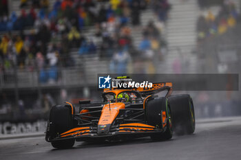 2024-06-07 - 04 NORRIS Lando (gbr), McLaren F1 Team MCL38, action during the Formula 1 AWS Grand Prix du Canada 2024, 9th round of the 2024 Formula One World Championship from June 07 to 09, 2024 on the Circuit Gilles Villeneuve, in Montréal, Canada - F1 - CANADIAN GRAND PRIX 2024 - FORMULA 1 - MOTORS