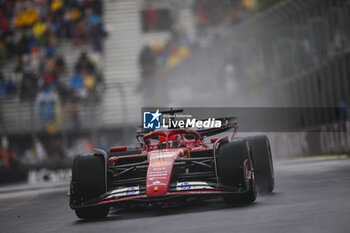 2024-06-07 - 16 LECLERC Charles (mco), Scuderia Ferrari SF-24, action during the Formula 1 AWS Grand Prix du Canada 2024, 9th round of the 2024 Formula One World Championship from June 07 to 09, 2024 on the Circuit Gilles Villeneuve, in Montréal, Canada - F1 - CANADIAN GRAND PRIX 2024 - FORMULA 1 - MOTORS