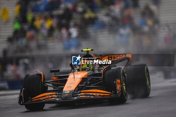 2024-06-07 - 04 NORRIS Lando (gbr), McLaren F1 Team MCL38, action during the Formula 1 AWS Grand Prix du Canada 2024, 9th round of the 2024 Formula One World Championship from June 07 to 09, 2024 on the Circuit Gilles Villeneuve, in Montréal, Canada - F1 - CANADIAN GRAND PRIX 2024 - FORMULA 1 - MOTORS