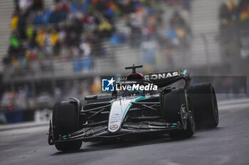 2024-06-07 - 63 RUSSELL George (gbr), Mercedes AMG F1 Team W15, action during the Formula 1 AWS Grand Prix du Canada 2024, 9th round of the 2024 Formula One World Championship from June 07 to 09, 2024 on the Circuit Gilles Villeneuve, in Montréal, Canada - F1 - CANADIAN GRAND PRIX 2024 - FORMULA 1 - MOTORS