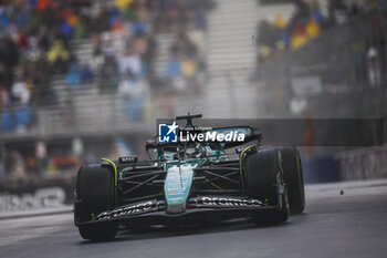 2024-06-07 - 18 STROLL Lance (can), Aston Martin F1 Team AMR24, action during the Formula 1 AWS Grand Prix du Canada 2024, 9th round of the 2024 Formula One World Championship from June 07 to 09, 2024 on the Circuit Gilles Villeneuve, in Montréal, Canada - F1 - CANADIAN GRAND PRIX 2024 - FORMULA 1 - MOTORS