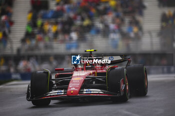 2024-06-07 - 55 SAINZ Carlos (spa), Scuderia Ferrari SF-24, action during the Formula 1 AWS Grand Prix du Canada 2024, 9th round of the 2024 Formula One World Championship from June 07 to 09, 2024 on the Circuit Gilles Villeneuve, in Montréal, Canada - F1 - CANADIAN GRAND PRIX 2024 - FORMULA 1 - MOTORS