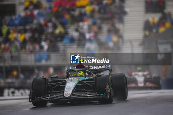 2024-06-07 - 44 HAMILTON Lewis (gbr), Mercedes AMG F1 Team W15, action during the Formula 1 AWS Grand Prix du Canada 2024, 9th round of the 2024 Formula One World Championship from June 07 to 09, 2024 on the Circuit Gilles Villeneuve, in Montréal, Canada - F1 - CANADIAN GRAND PRIX 2024 - FORMULA 1 - MOTORS