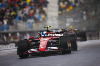 2024-06-07 - 55 SAINZ Carlos (spa), Scuderia Ferrari SF-24, action during the Formula 1 AWS Grand Prix du Canada 2024, 9th round of the 2024 Formula One World Championship from June 07 to 09, 2024 on the Circuit Gilles Villeneuve, in Montréal, Canada - F1 - CANADIAN GRAND PRIX 2024 - FORMULA 1 - MOTORS