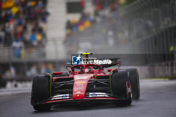 2024-06-07 - 55 SAINZ Carlos (spa), Scuderia Ferrari SF-24, action during the Formula 1 AWS Grand Prix du Canada 2024, 9th round of the 2024 Formula One World Championship from June 07 to 09, 2024 on the Circuit Gilles Villeneuve, in Montréal, Canada - F1 - CANADIAN GRAND PRIX 2024 - FORMULA 1 - MOTORS