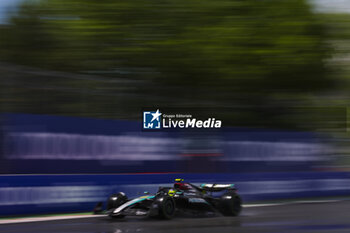 2024-06-07 - 44 HAMILTON Lewis (gbr), Mercedes AMG F1 Team W15, action during the Formula 1 AWS Grand Prix du Canada 2024, 9th round of the 2024 Formula One World Championship from June 07 to 09, 2024 on the Circuit Gilles Villeneuve, in Montréal, Canada - F1 - CANADIAN GRAND PRIX 2024 - FORMULA 1 - MOTORS