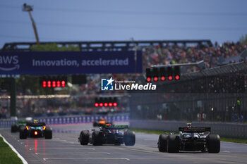 2024-06-07 - 27 HULKENBERG Nico (ger), Haas F1 Team VF-24 Ferrari, action during the Formula 1 AWS Grand Prix du Canada 2024, 9th round of the 2024 Formula One World Championship from June 07 to 09, 2024 on the Circuit Gilles Villeneuve, in Montréal, Canada - F1 - CANADIAN GRAND PRIX 2024 - FORMULA 1 - MOTORS