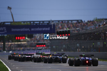 2024-06-07 - 03 RICCIARDO Daniel (aus), Visa Cash App RB F1 Team VCARB 01, action during the Formula 1 AWS Grand Prix du Canada 2024, 9th round of the 2024 Formula One World Championship from June 07 to 09, 2024 on the Circuit Gilles Villeneuve, in Montréal, Canada - F1 - CANADIAN GRAND PRIX 2024 - FORMULA 1 - MOTORS